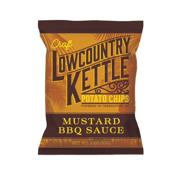 Lowcountry Kettle Mustard BBQ Sauce Chips