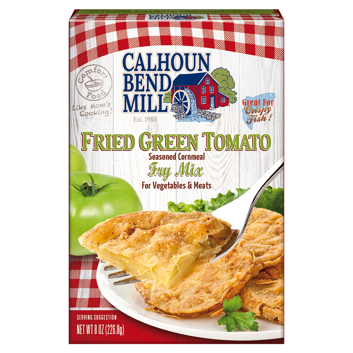 Calhoun Bend Mill Fried Green Tomato Fry Mix Box