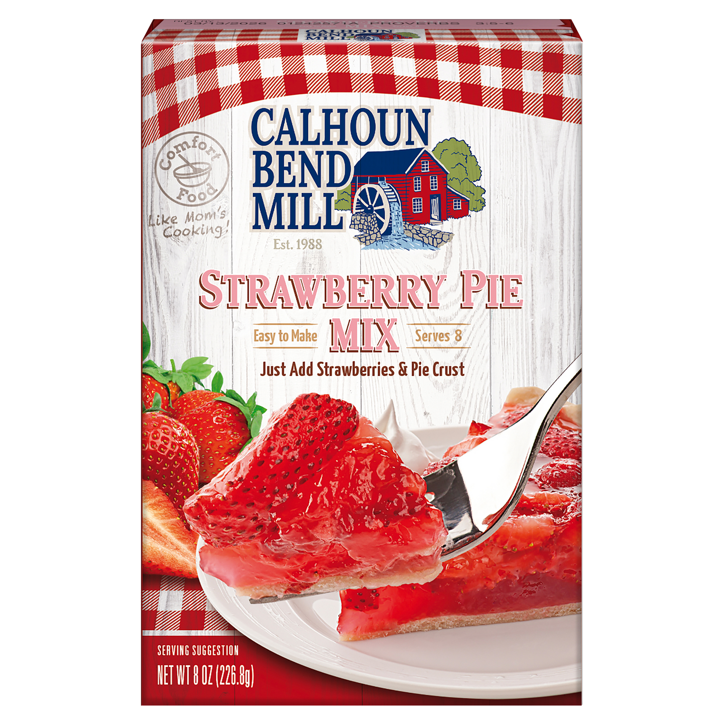 Calhoun Bend Mill Strawberry Pie Mix