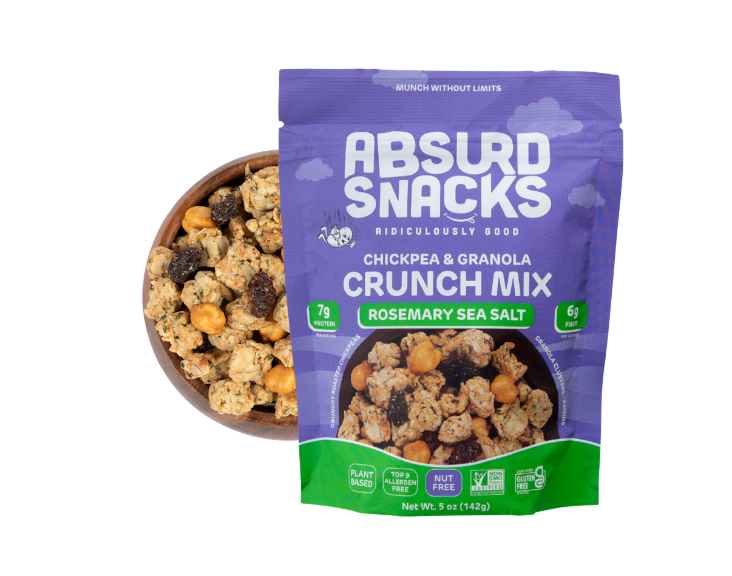 Rosemary Sea Salt Chickpea & Granola Crunch Mix