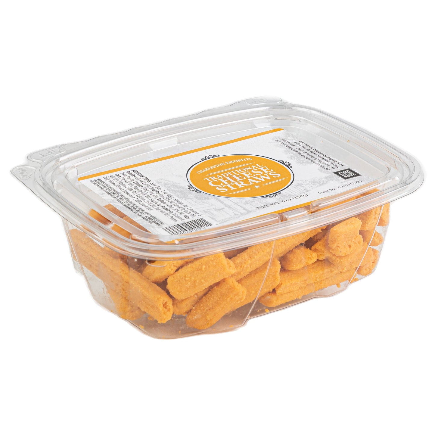 Food for the Southern Soul Traditional Cheese Straws side profile