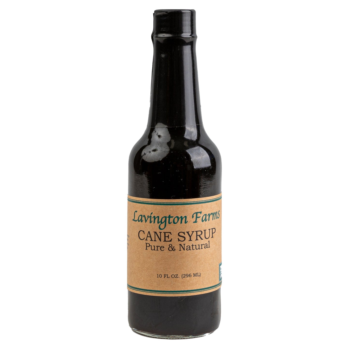 Single bottle of Food for the Southern Soul's Lavington Farms 10oz Cane Syrup