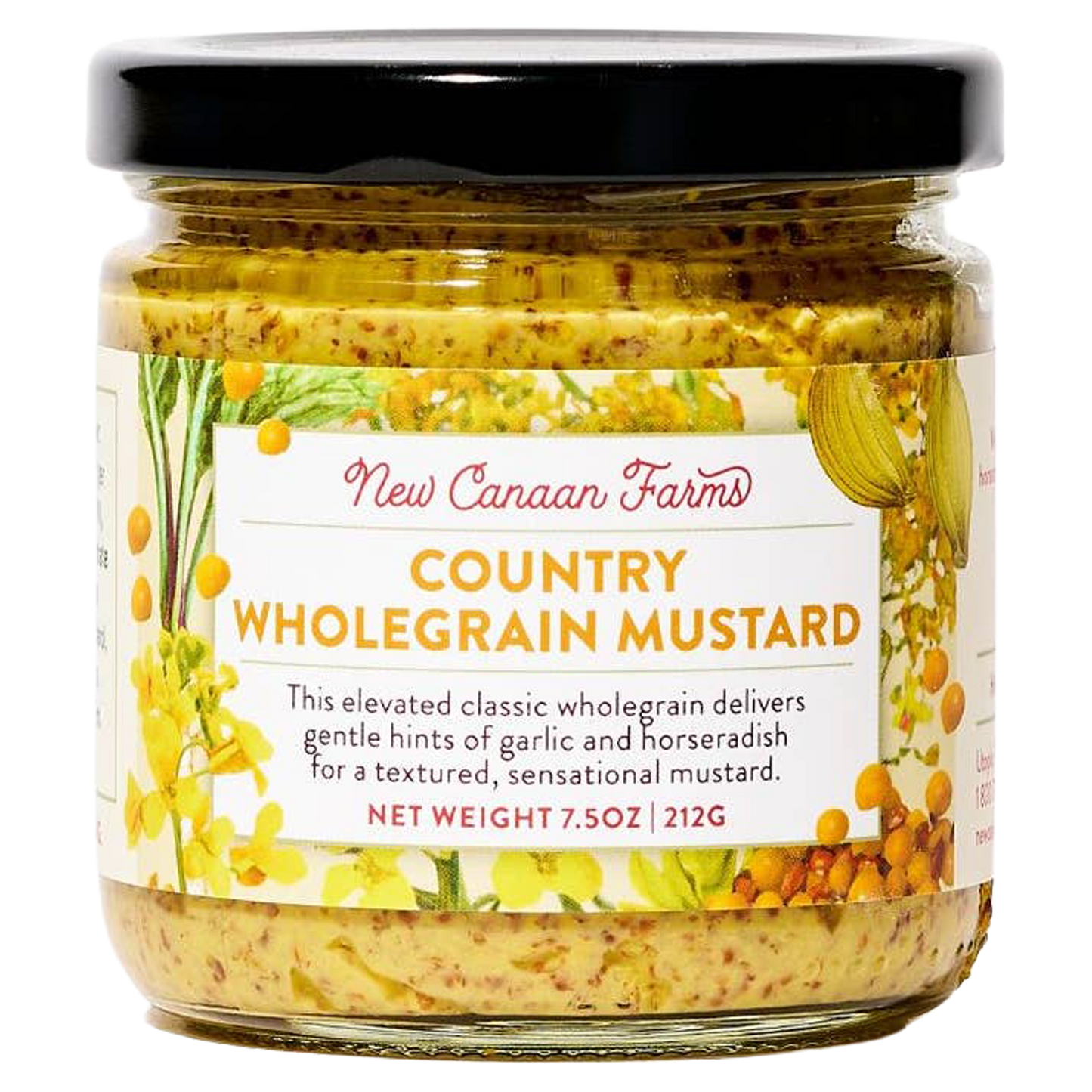 New Canaan Farms Country Wholegrain Mustard