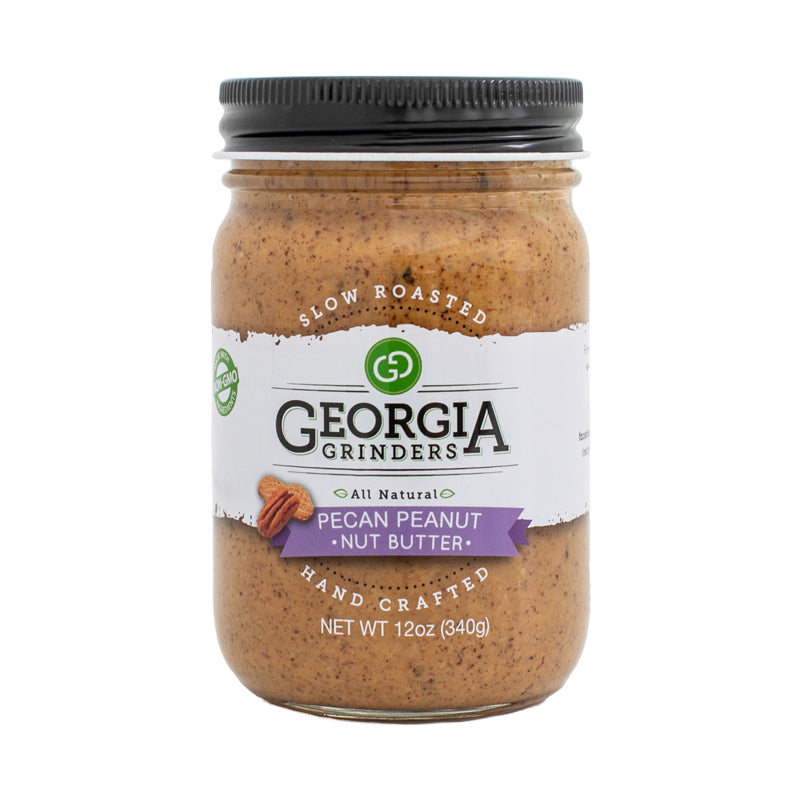 Georgia Grinders 12 oz Pecan Peanut Nut Butter