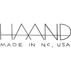 Haand Tableware Brand Logo with made in NC, USA underneath