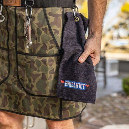 GRILLKILT Grilling Apron - Vintage Camo