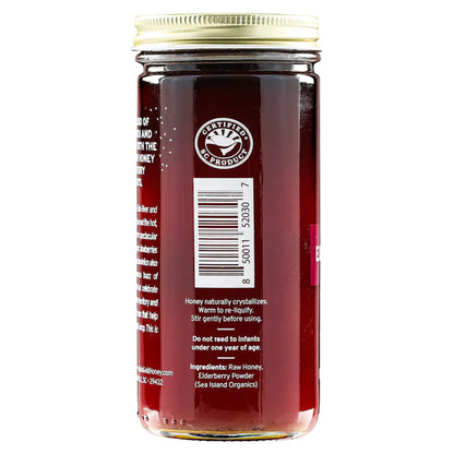 Elderberrry Infused Honey