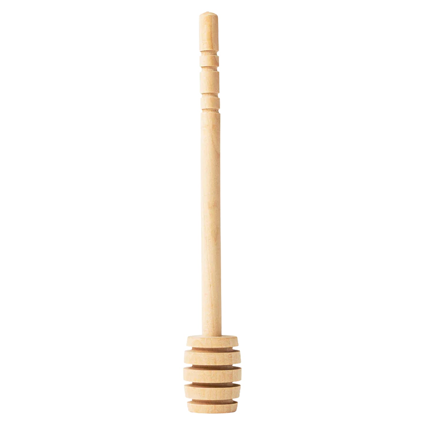 Wooden Honey Dipper - 6"
