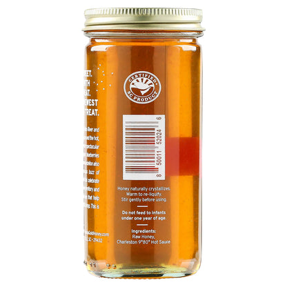 Pepper Infused Hot Honey