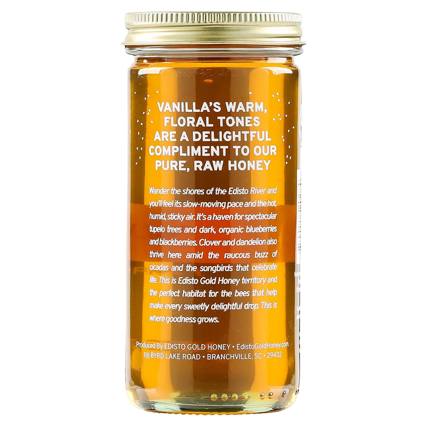 Vanilla Infused Raw Honey