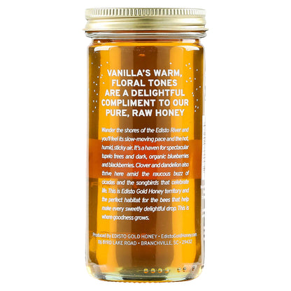 Vanilla Infused Raw Honey