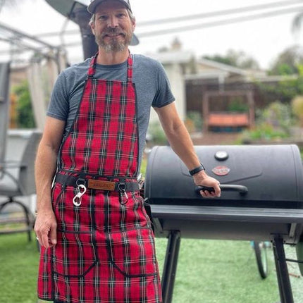 GRILLKILT Grilling Apron - Cunningham Tartan