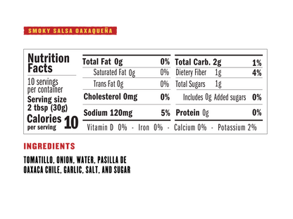 Smoky Salsa Oaxaqueña
