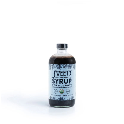 Organic Elderberry Syrup With Blue Agave