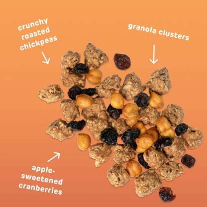 Maple Cinnamon Chickpea & Granola Crunch Mix