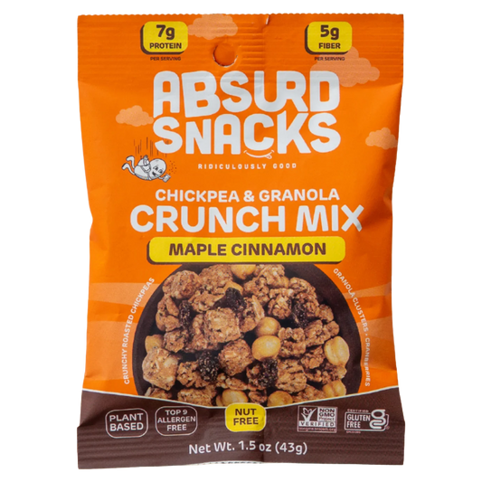 Maple Cinnamon Chickpea & Granola Crunch Mix - Single Serve
