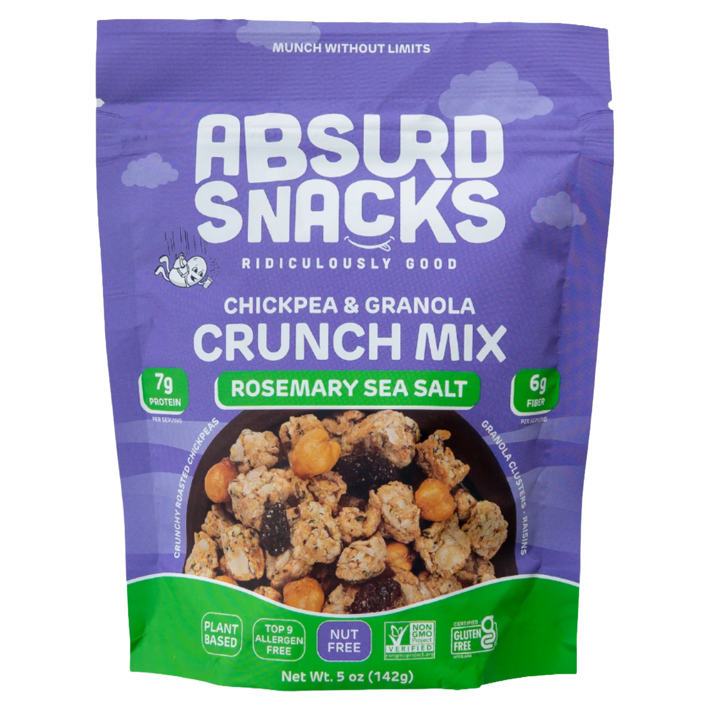 Rosemary Sea Salt Chickpea & Granola Crunch Mix