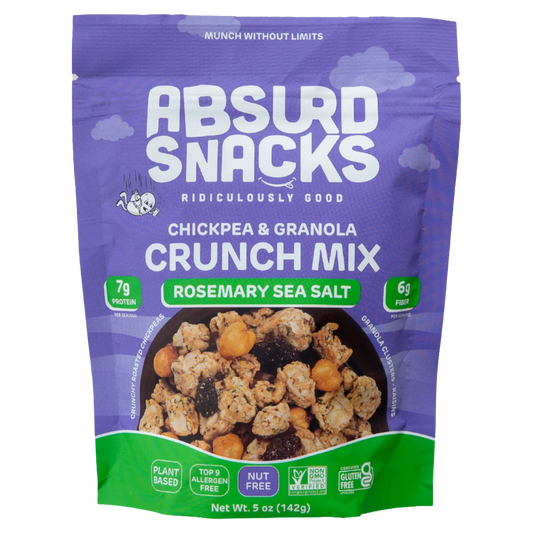 Rosemary Sea Salt Chickpea & Granola Crunch Mix