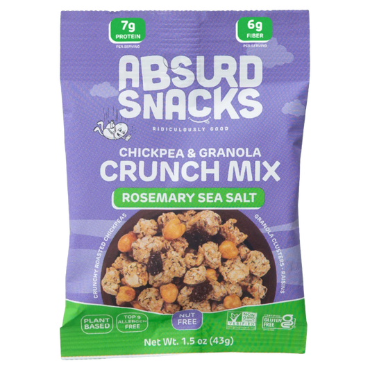 Rosemary Sea Salt Chickpea & Granola Crunch Mix - Single Serve