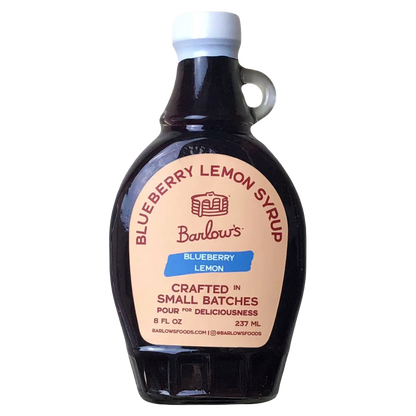Barlow's Blueberry Lemon Syrup