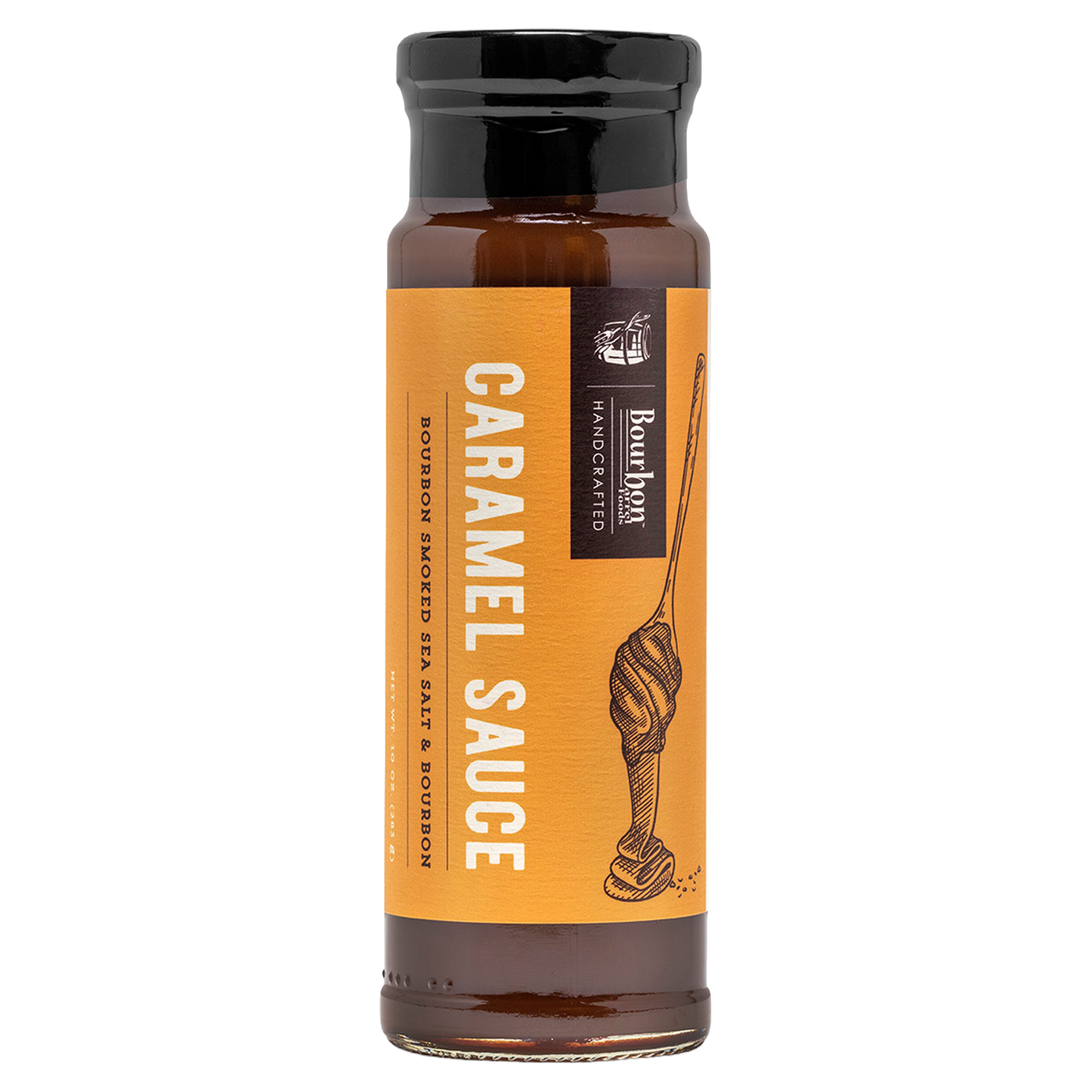 Caramel Sauce with Bourbon Smoked Sea Salt