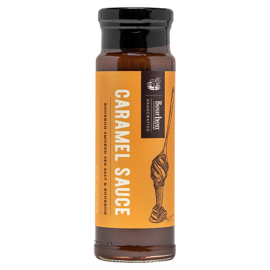 Caramel Sauce with Bourbon Smoked Sea Salt