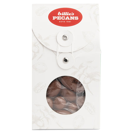 Billies Pecans Milk Chocolate Pecans 8oz - Back