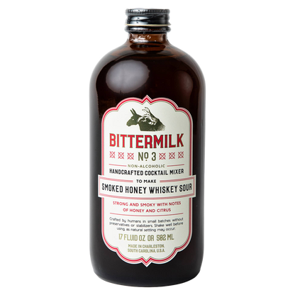 Bittermilk No.3 - Smoked Honey Whiskey Sour Cocktail Mixer