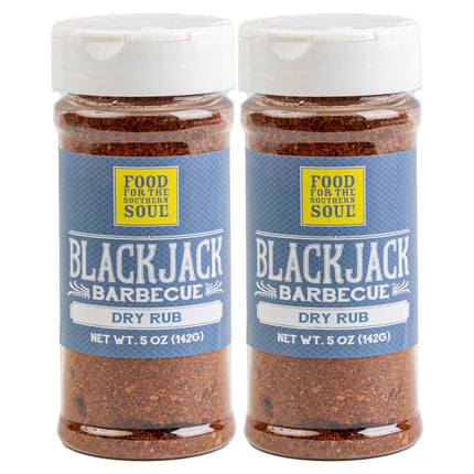 Food for the Southern Soul Blackjack BBQ Dry Rub 2 Pack