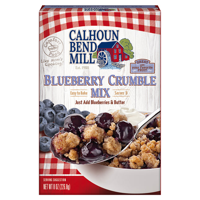 Calhoun Bend Mill Blueberry Crumble Mix Box