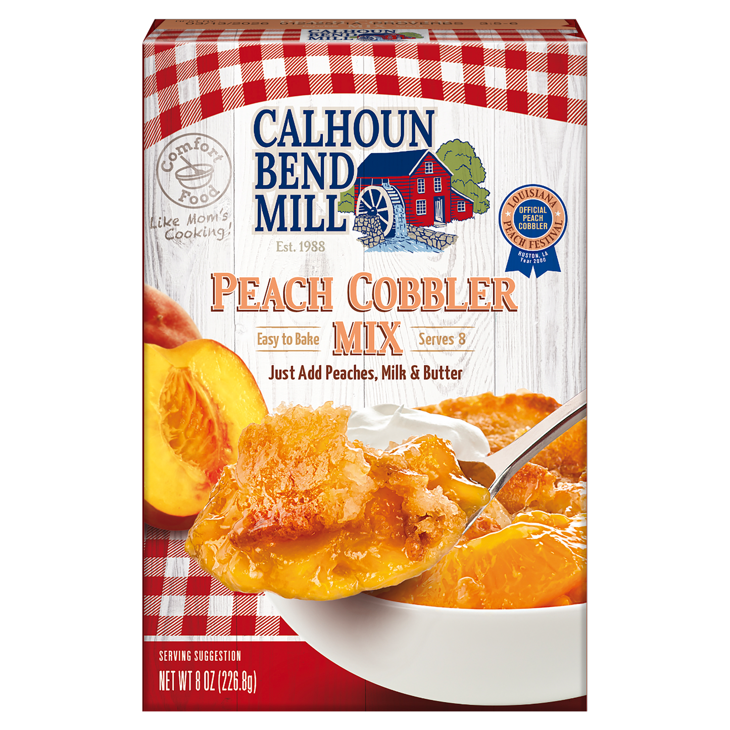 Calhoun Bend Mill Peach Cobbler Mix