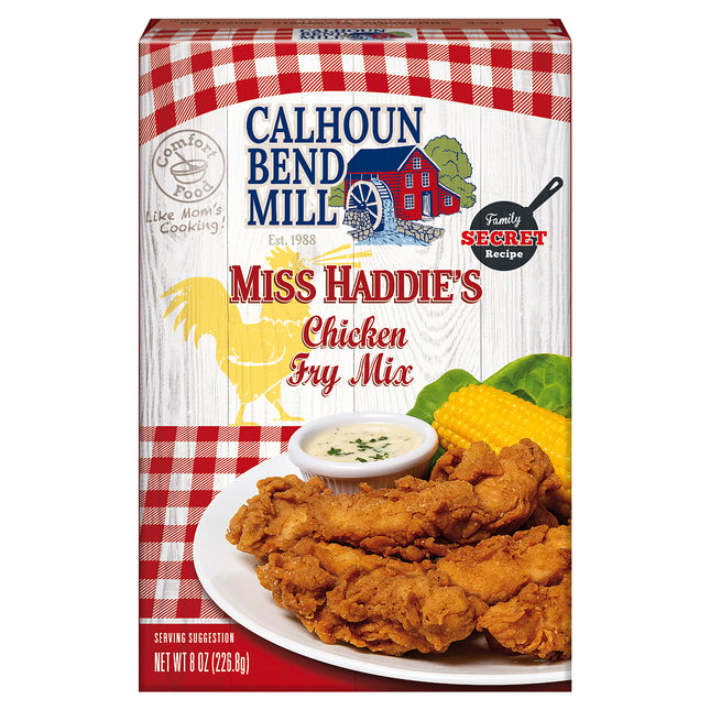 Calhoun Bend Mill Miss Haddie's Chicken Fry Mix Box 