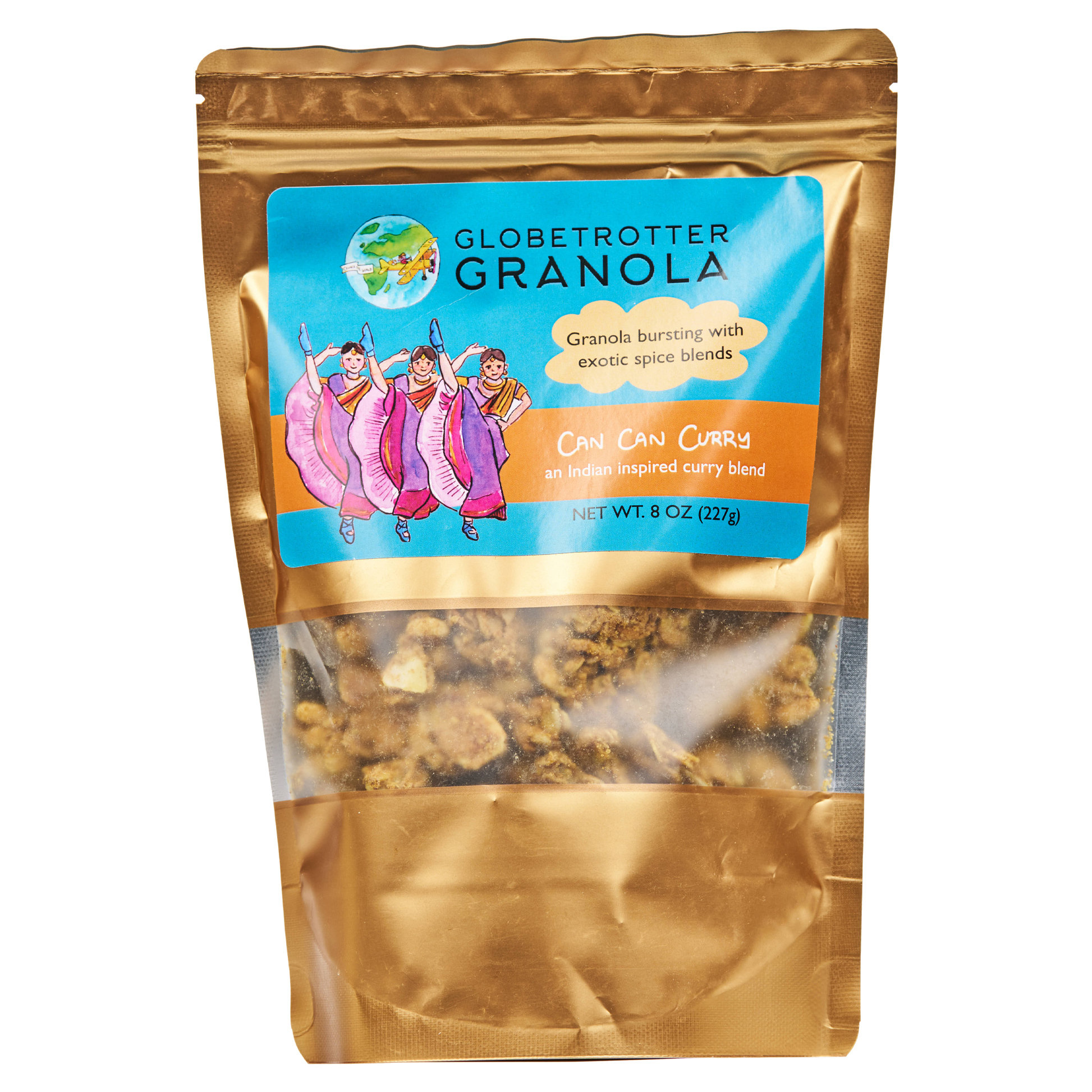 Globetrotter Granola Can Can Curry Granola Bag 