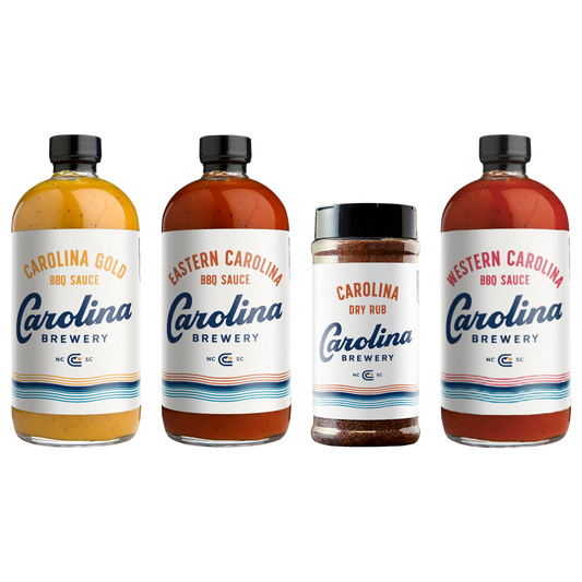 Carolina BBQ Sauce & Dry Rub Collection (4-Pack)