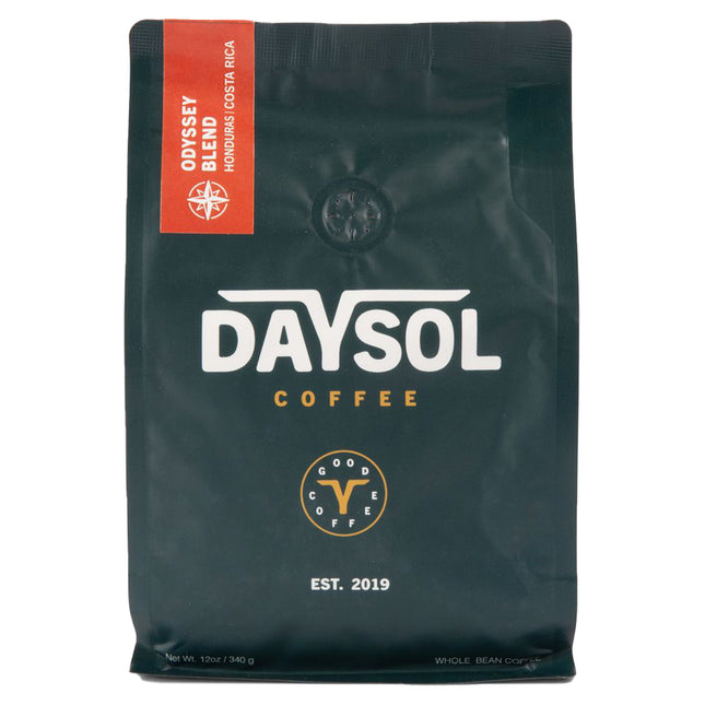 DaySol Coffee Lab Odyssey Blend 12oz Whole Bean Coffee Bag