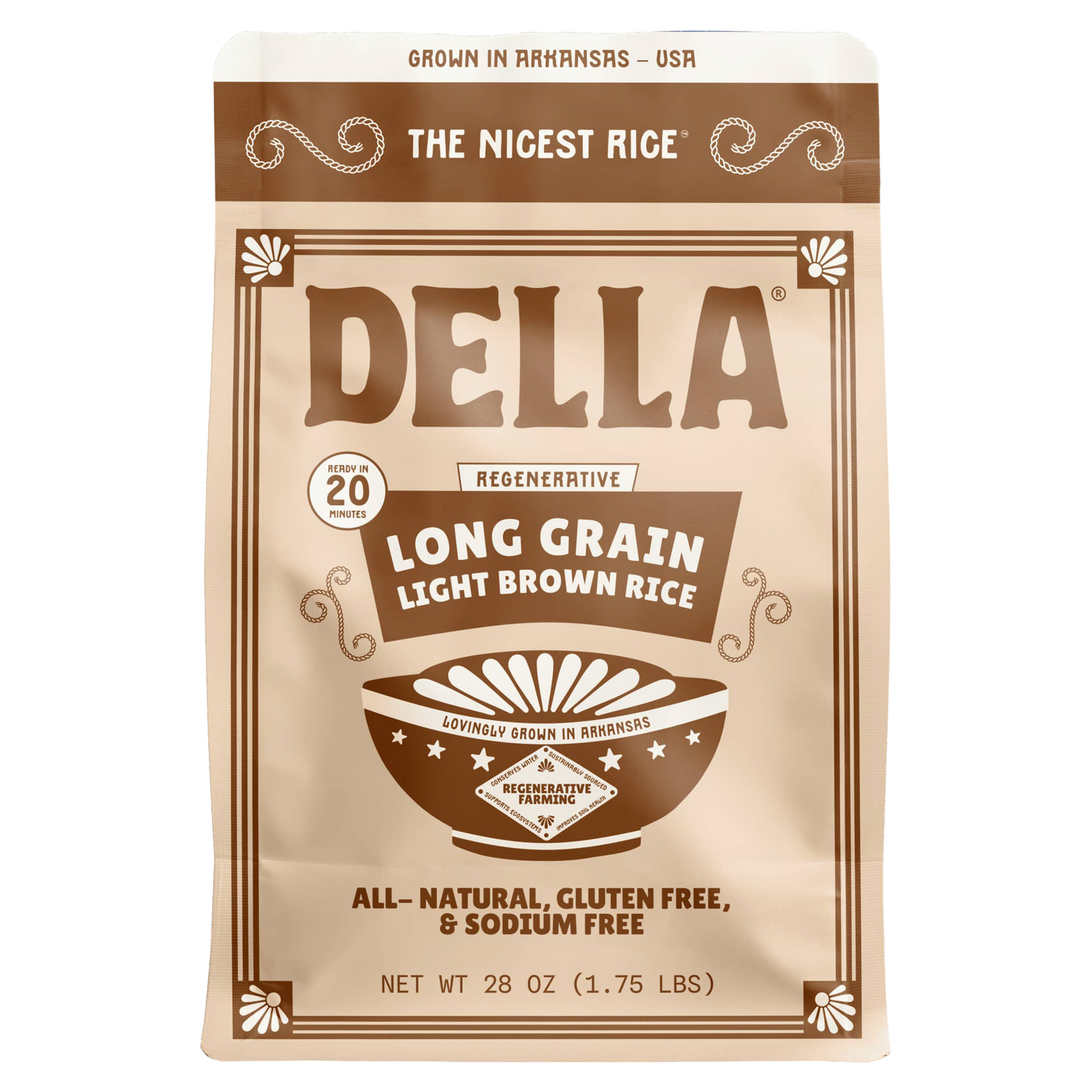 Della Regenerative Long Grain Light Brown Rice