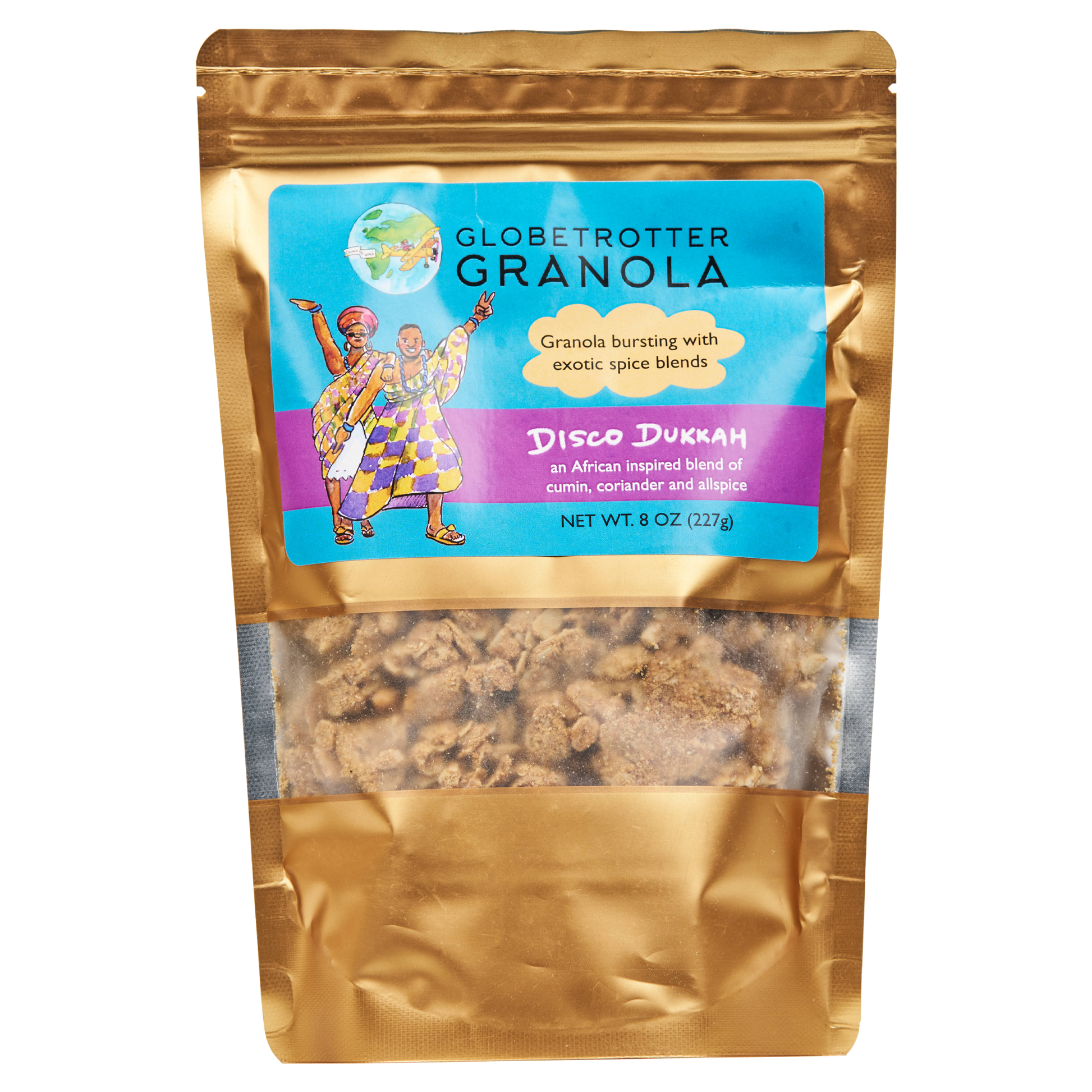 Globetrotter Granola Disco Dukkah Granola Bag 