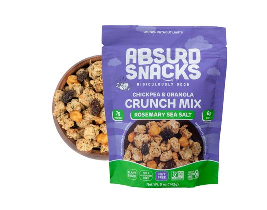 Rosemary Sea Salt Chickpea & Granola Crunch Mix