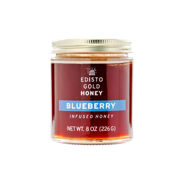 Blueberry Infused Raw Honey