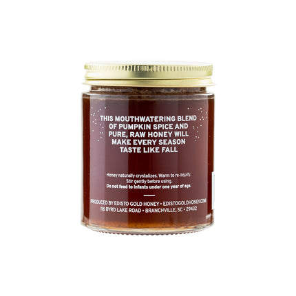 Pumpkin Spice Infused Raw Honey