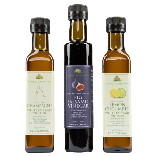 Everling Coastal Farms Balsamic Vinegar Gift Set Trio 