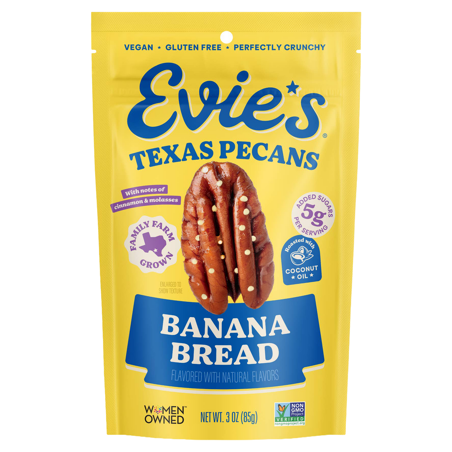 Evie's Banana Bread Candied Pecans