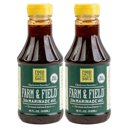 Food for the Southern Soul Charleston Favorites Farm and Field Marinade 2 Pack