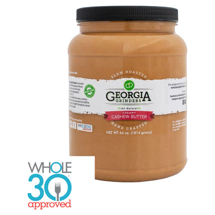 Georgia Grinders 64oz Creamy Cashew Butter