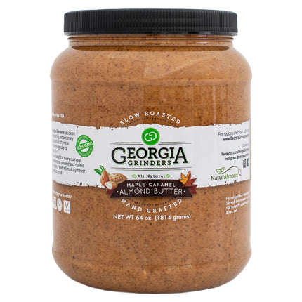 Georgia Grinders 64oz Maple Caramel Almond Butter