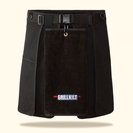 GRILLKILT Grilling Apron - Black