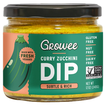 Growee Indian Curry Zucchini Dip