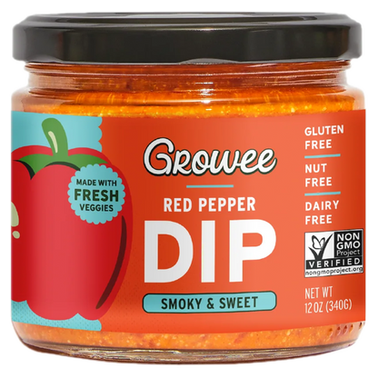 Growee Roasted Red Pepper Dip