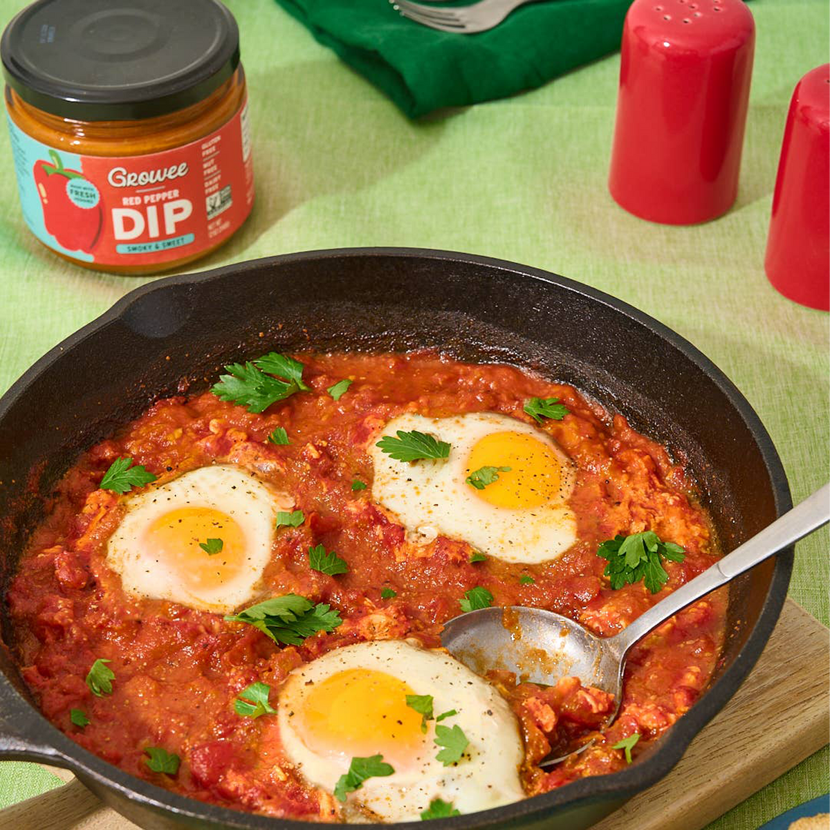 Growee Roasted Red Pepper Dip