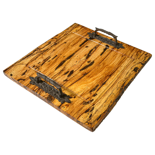 Pecan Wood Charcuterie Board no.36 - 20x21